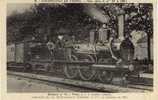 Carte Locomotives De France - Est - N°99 "Vesta" - Construction Schneider Au Creusot 1852 - Zubehör