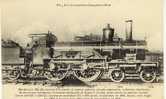 Carte Les Locomotives Françaises (Etat) - Machine N°220-241 (ancienne 676 Ouest) - Collection Fleury - Materiale