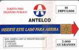 PARAGUAY  10 IMPULSOS 2000 GUARANIES   FIRST 1996 ISSUE  ANTELCO  LOGO   CHIP MINT IN BLISTER   SPECIAL PRICE !! - Paraguay