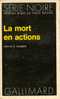 N° 1479 - EO 1972 - M.E  CHABER - LA MORT EN ACTIONS - Série Noire