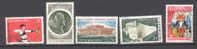 Luxembourg   798/802  Ob  TB - Used Stamps