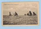 ZEILSCHEPEN  BOOT VISSERSBOTEN IN VOLLE ZEE    CPA BATEAUX DE PECHE EN PLEIN MER  VOILLES - Fishing Boats