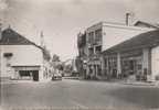 DIVONNE LES BAINS - 8. Place Centrale Et La Grande Rue (animée Avec Commerces Et Voitures Traction) - Divonne Les Bains