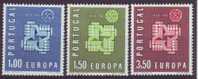 Europa 1961 - Portugal # Y&T 888-890 Michel 907-909 ** Et * - 1961