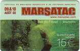 FRANCE MOBICARTE MARSATAC 15€ UT ILE DU FRIOUL MARSEILLE RARE - Mobicartes (recharges)