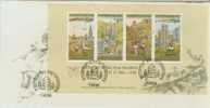 STAMP PACK ---- FIRST DAY CANCELLED --- 1988 --- PEAK TRAIN --- RARE - Autres & Non Classés