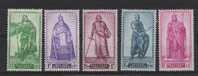 Belgie OCB 737 / 741 (**) - Unused Stamps