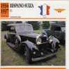 AU 14 -  HISPANO SUIZA - K6 - 1934 - 1937 - - Other & Unclassified