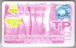 Ukraine: Month Trolleybus Card From Kiev 2002/04 - Europe