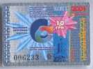 Ukraine, Chernigov: Trolleybus Card For Students 2001/10 - Europa