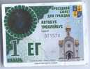 Russia, Togliatti: Month Bus And Trolleybus Ticket 2003/01 - Europe