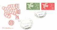 Italien / Italia - Mi-Nr 1113/1114 FDC (Y006) - 1961