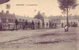 MESSINES = La Grand'place = Belle Carte (S.D.) + Cachet Allemand 1916 - Mesen