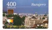 SARAJEVO ( Bosnie Card ) - Old Issue Card , 400. Units - Bosnia