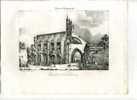 - "EGLISE DE MIRANDE (GERS)" . LITHO DU XIXe S; - Lithografieën