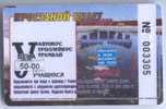 Russia, Barnaul: Month Bus, Tram, Trolleybus Card For Pupils 2002/04 - Europa