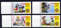 ROUMANIE 2005, SCOUTS, 4 Valeurs, Neufs / Mint - Other & Unclassified