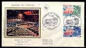 Conseil De L´europe Strasbourg. 19/11/1983. 1 Jour Sur Fdc N 77/78 - Covers & Documents