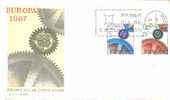 Spanien / Spain - Mi-Nr 1682/1683 FDC (Y039) - 1967