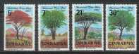 ZIMBABWE 1981 MNH Stamp(s) Trees 255-258 #5075 - Zimbabwe (1980-...)
