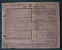 Estonia: Railway WAYBILL (1939) - Andere & Zonder Classificatie