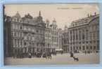 ATTELAGE BRUXELLES GRAND PLACE  PAARDENGESPAN CHARIOTS FOLKLORE BEROEPEN - Wagengespanne