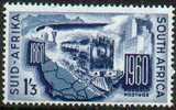 SOUTH AFRICA - 1960 Railway Centenary. Scott 240. Mint Hinged - Trains - Other & Unclassified