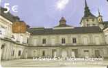 TARJETA LA GRANJA DE SAN ILDEFONSO DE SEGOVIA DE TIRAJE 126000 - Cultural