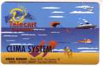 CLIMA SYSTEM  ( Italy Mint & Rare Card ) - Dolphin - Delphin - Delfin - Dauphin – Dauphins - Dolphins - Passenger Ship - Delphine
