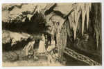 {27031} 64 Pyrénées Atlantiques Grottes De Bétharram , Extrémité Des Grottes Inférieures ,animée , Circulée En 1907 - Lestelle-Bétharram
