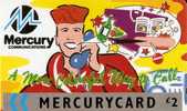 PHONECARD MER-103 A COLORUFUL WAY TO CALL - Mercury Communications & Paytelco