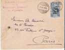 Et007/   ÄTHIOPIEN - Brief 1913 – Einzelfrankatur Von Der Französichen Botschaft (Kaiser Menelik) - Ethiopia