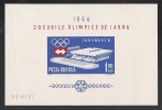 ROMANIA - 1963 BF NUOVO STL ND DEDICATO AI GIOCHI OLIMPICI INVERNALI DI INNSBRUCK - IN OTTIME CONDIZIONI - DC0316. - Winter 1964: Innsbruck