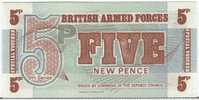 GROSSBRITANNIEN 5 New Pence 1972 Unc - British Armed Forces & Special Vouchers