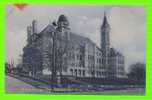 FALL RIVER, MA - B.M.C. DURFEE HIGH SCHOOL - CARD TRAVEL IN 1907 - UNDIVIDED BACK - - Fall River