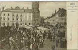 MENIN  La Grand'Place Et L'Hôtel De Ville - Menen