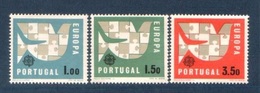 Portugal 1963 Yvert 929/931 ** Europa 1963 - Neufs