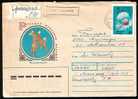 RUSSIE - 1983 - Espace - Journe De La Cosmonautique - P.Cov."R" Travel - Russie & URSS