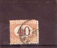 Italia Regno -  N. ST8   Used (Sassone)  1870  Segnatasse - Strafport