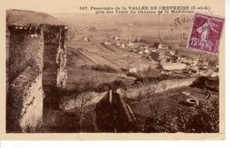 Vallée De Chevreuse, Panorama Pris Des Tours Du Chateau De La Madeleine - Chevreuse