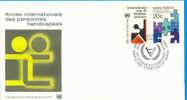 FDC Nations-Unies Y&T 335/36 - Altri & Non Classificati