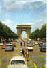 Carte Postale  Pris Les Champs-Elysées  L'arc De Triumphe - Champs-Elysées