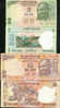 Inde Séries Mahatma Gandhi 10 Billets Banknotes 2x5 Roupies 2x10 Roupies 2x20 Roupies 2x50 Roupies 2x100 Roupies Bon éta - Indien