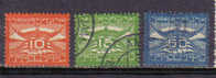 Pays-Bas Netherlands Poste Aerienne 1921 Serie Complete Obl - Other (Air)