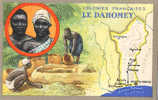 AFRIQUE - DAHOMEY - INDIGENES FETICHISTES - RESSOURCE PRINCIPALE PALMIER à HUILE - PUB LION NOIR - Dahomey