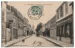 CPA 51 MOURMELON LE GRAND - La Rue De Chalons - Mourmelon Le Grand