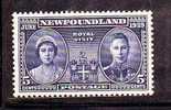 737 New Foundland: June 39 Royal Visit Y224 - 1908-1947