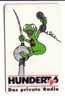 GERMANY - Frog - Frosch - Rana - Grenouille - Frogs - Grenouilles - Private Radio Hundert - Rare Card , Only 6.000 Ex. - K-Series : Customers Sets