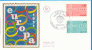 FDC Europa Andorre Y&T:212/13 - 1971