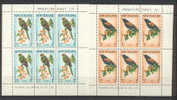 Nouvelle-Zélande   BF 11 Et 12   *  TB  Oiseaux  Perroquet Et Creadion - Pappagalli & Tropicali